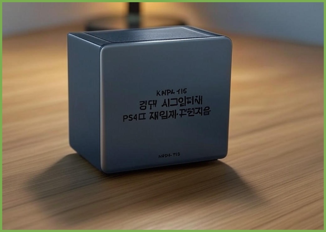 겜맥 시그니처 PS4 듀얼 게임패드 차저, KMP4-116, 1개