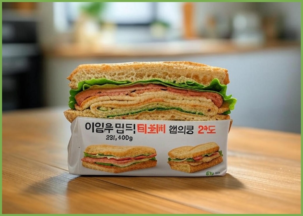 이엘후레쉬 단호박 샌드위치 2입, 400g, 1개 - 이미지 1